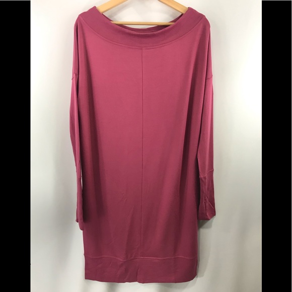 Athleta Victorian Berry Studio Barre Sweater Dress 2.0 - Picture 5 of 8